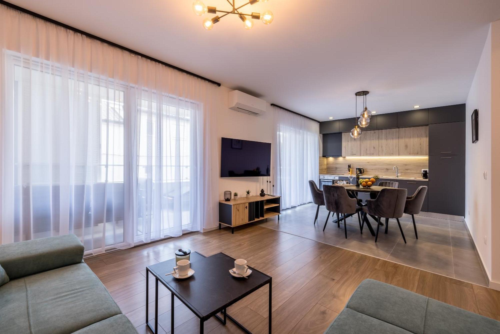 Adriatic Nest, Cozy And Modern Two Bedroom Apartment Kastela Luaran gambar
