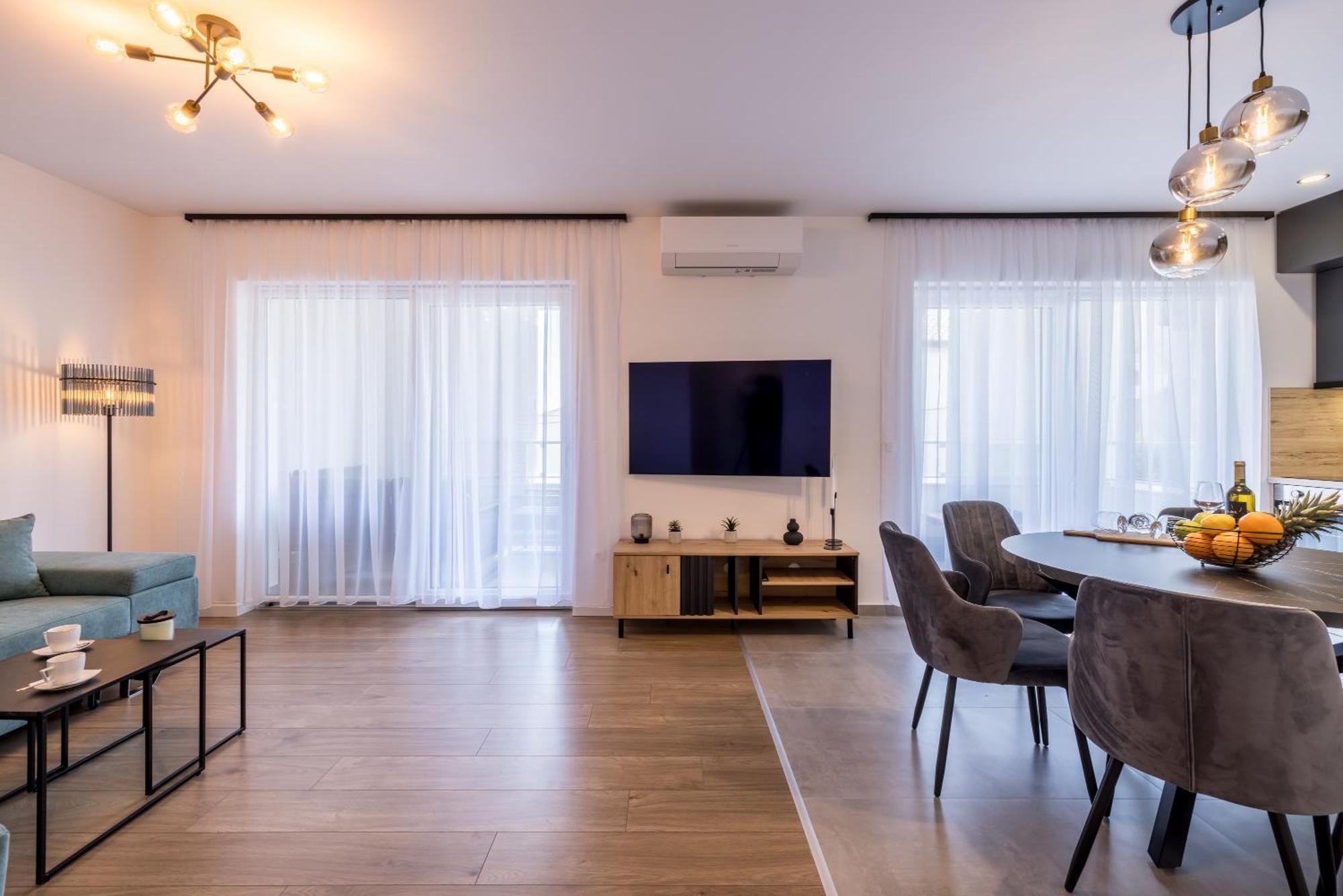 Adriatic Nest, Cozy And Modern Two Bedroom Apartment Kastela Luaran gambar