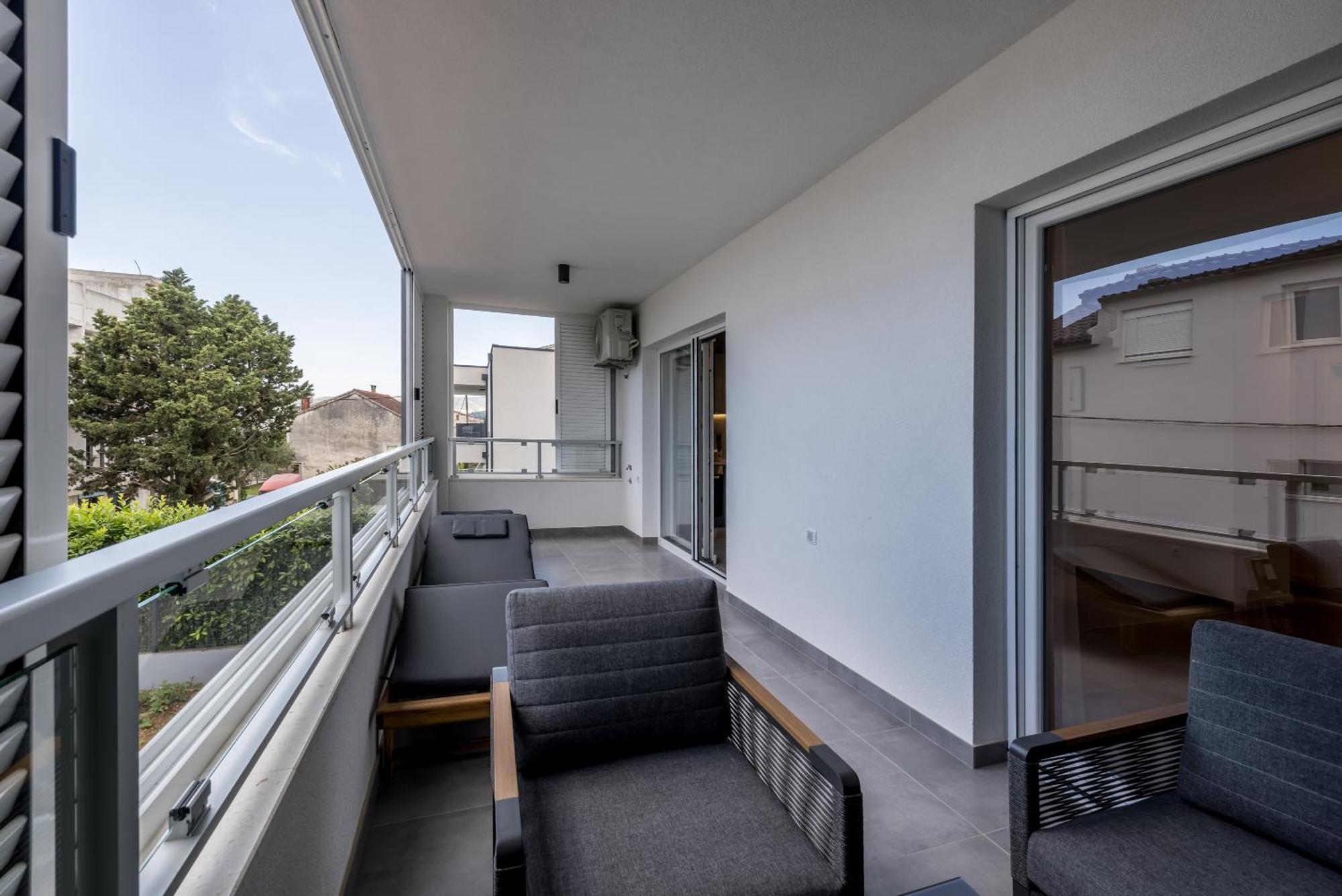 Adriatic Nest, Cozy And Modern Two Bedroom Apartment Kastela Luaran gambar
